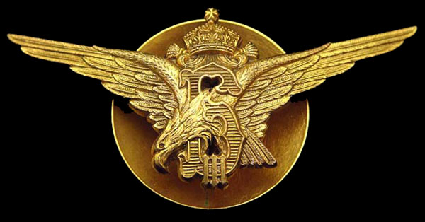 1st Pattern Bulgarian Pilot's badge