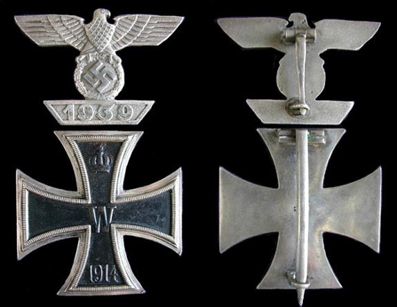 1939 Bar to the 1st class Iron Cross