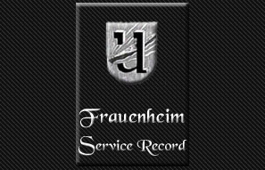 Fritz Frauenheim Service Record