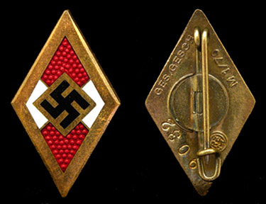 HJ Golden Honour Badge