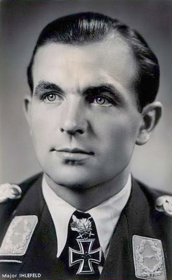 Major Herbert Ihlefeld - RK, Oak leaves & Swords
