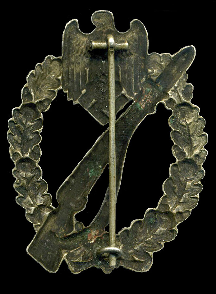 Infantry Assault Badge by CE. Juncker (reverse)