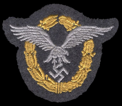 Pilot Observer Badge in cloth