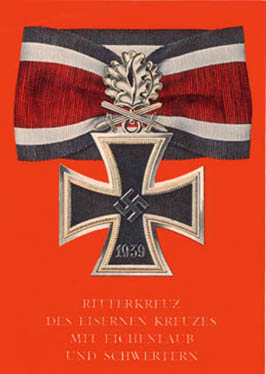 Knight's Cross with oak leaves and swords