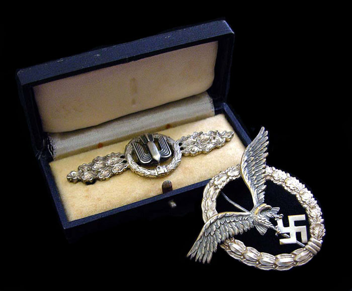 Bomber Clasp in Silver