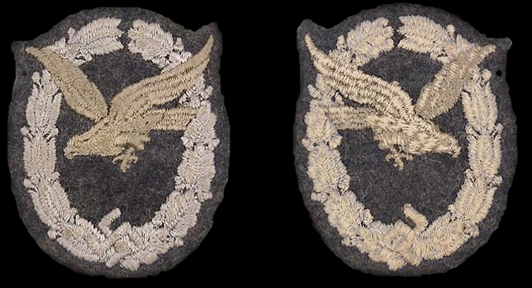 Air Gunner/Flight Engineer's Badge in cloth