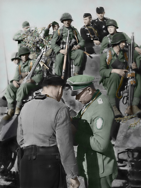 Original German WWII Uniform Cut Off Heer Army Crimea Krim Shield