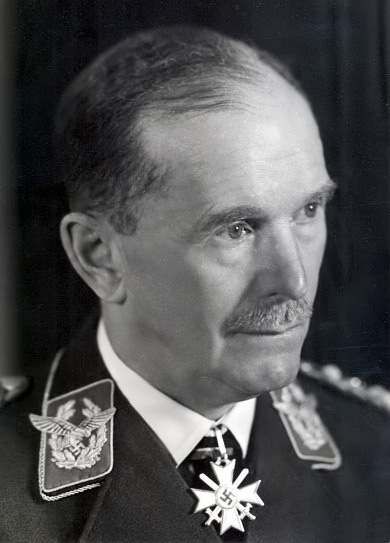 General Rudal shown wearing the Knight's Cross of the War Merit Cross with swords