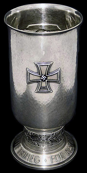 Luftwaffe Honour Goblet - back